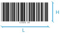 Code 39 Dimensions
