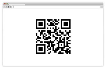 2d barcode from website