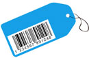 Product label with barcode